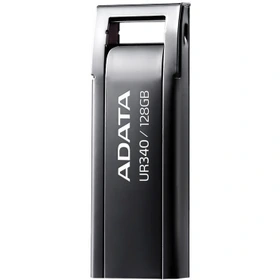 فلش مموری ای دیتا UR340 USB 3.2 ظرفیت 128 گیگابایت