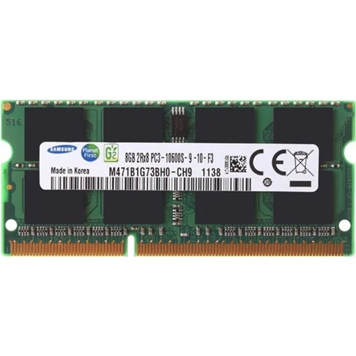 رم لپ تاپ 8 گیگ Samsung DDR3-PC3 1333-10600