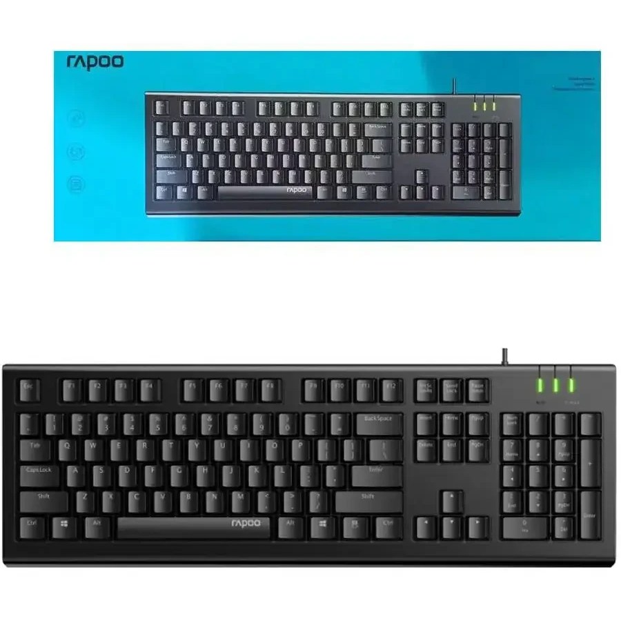 کیبورد سیم دار رپو مدل RAPOO NK1900