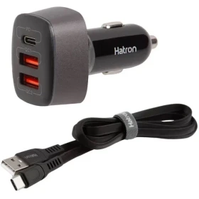 شارژر فندکی هترون مدل Hatron HCC3210PQ 56W