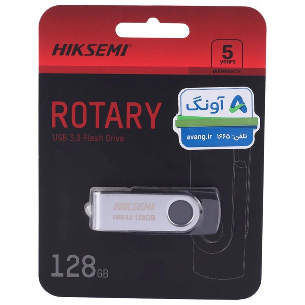 فلش مموری هایک سمی مدل ROTARY M200S ظرفیت ۱۲۸ گیگابایت USB 3.0