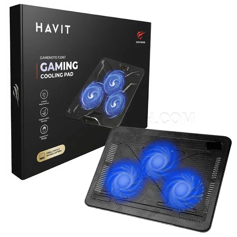 فن نوت بوک گیمینگ سه فن هویت مدل HAVIT F2067