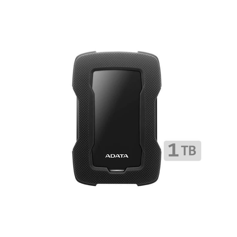 هارد اکسترنال ای دیتا مدل HD330 ظرفیت یک ترابایت دارای رابط USB Type-A 3.2