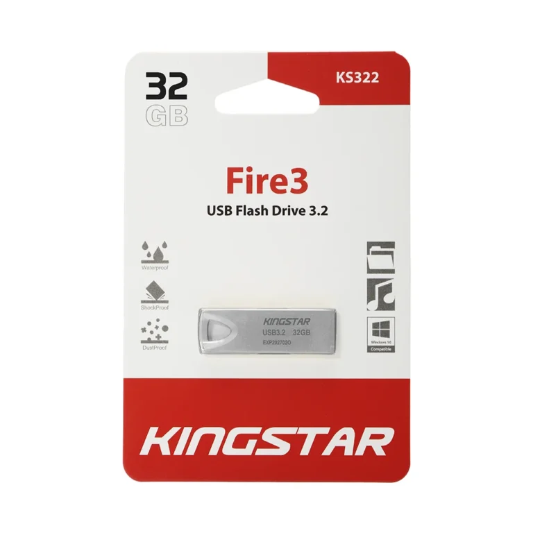 فلش مموری کینگ استار مدل KS322 ظرفیت 32 گیگابایت USB 3.2