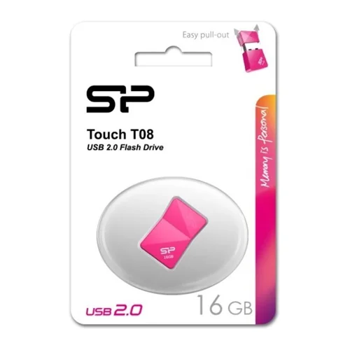 فلش مموری سیلیکون پاور مدل Touch T08 ظرفیت 16 گیگابایت