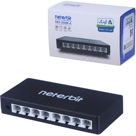 هاب سوئیچ 8 پورت نتربیت مدل NETERBIT NES-1008E-A